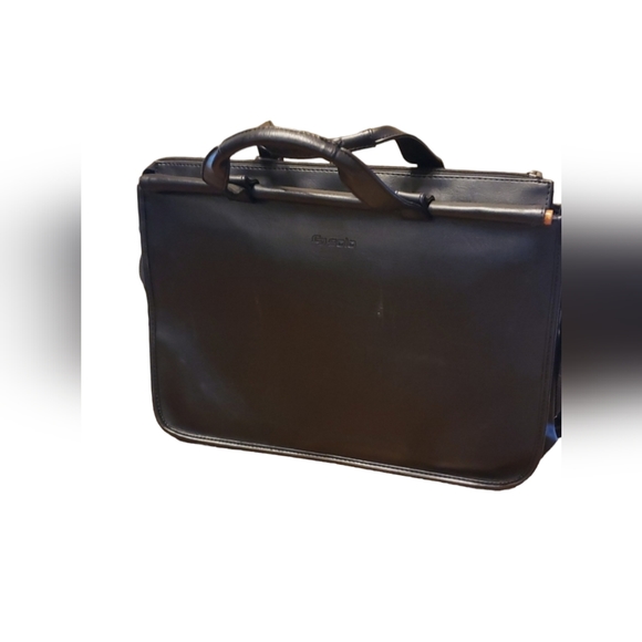 Solo Harrison Mens Black Classic 5 Compartment Briefcase/laptop Bag - Picture 2 of 16